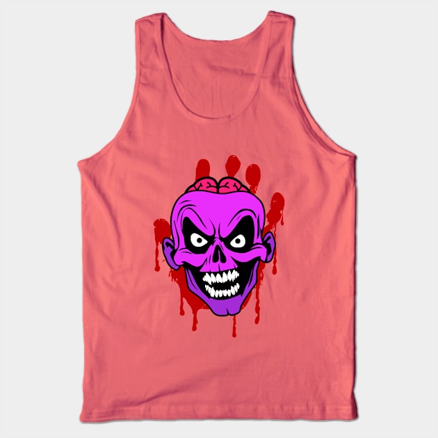 Ghoul Red Right Hand Tank Top by Vault Emporium